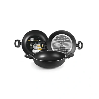 Imagen de IBILI Sarten honda con 2 asas fusion, 32 cms, Aluminio, Antiadherente, Apto para induccion