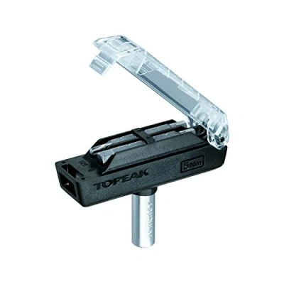 Imagen de TOPEAK 5, 5NM Torque Wrench, with 4 Tool bits Herramientas Ciclismo, Adultos Unisex, Multicolor (Multicolor), Talla Única