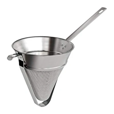 Imagen de Gobel Colador Chino Acero Inoxidable con Protección Reforzada Hojalata Material Eco Responsable Ø 20 cm Fabricado en Francia