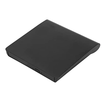 Imagen de Unidad de DVD Externa, USB3.0 USB2.0 5Gbps Lecteur CD Externe Reproductor para Computadora Portátil Grabadora ROM Compatible con PC Escritorio Windows Linux OS