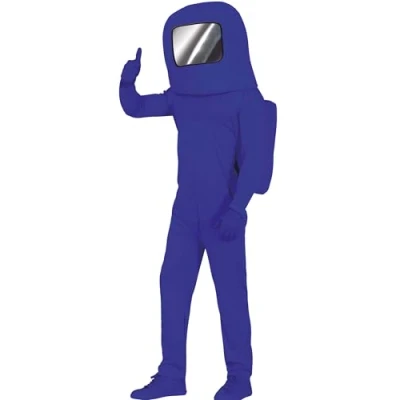 Imagen de FIESTAS GUIRCA Disfraz de Among Us Azul Espacial para Adulto