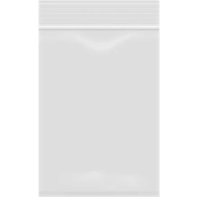 Imagen de 1000 bolsas de plástico con cierre cremallera transparente (4 x 6 cm)