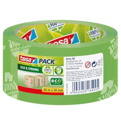 Imagen de Cinta de embalaje tesapack ECO (50 mm x 66 m), color verde