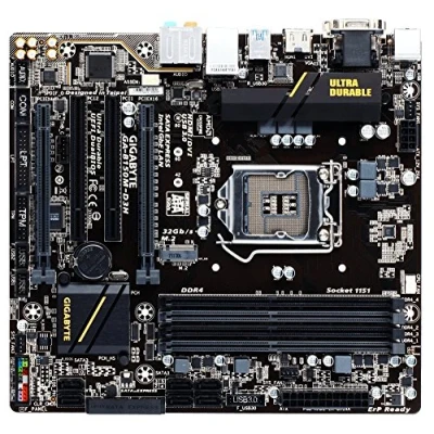Imagen de Gigabyte GAB150M D3H Placa base (socket 1151, DDR4, mATX)