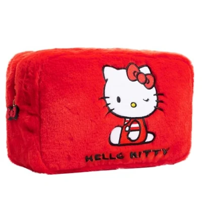 Imagen de Hello Kitty Bolsa de Aseo, Neceser Maquillaje con Cremallera Regalos para Ella