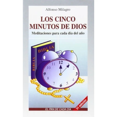 Imagen de Cinco minutos DE dios, Los (EL PAN CADA DIA)
