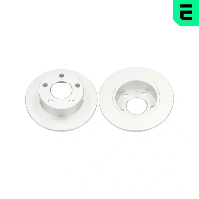 Imagen de OPTIMAL BS 1230C Disco de freno Eje trasero 244,3 10 5/5 macizo revestido AUDI: A6 C5 Avant, Berlina, C4 Berlina
