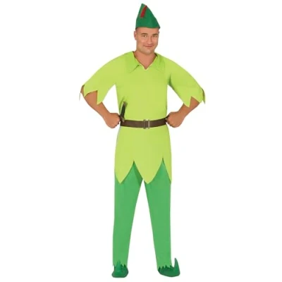 Imagen de FIESTAS GUIRCA Disfraz de Arquero Verde para hombre M