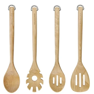 Imagen de KitchenAid Spatula Set Core Birchwood 4 Piece