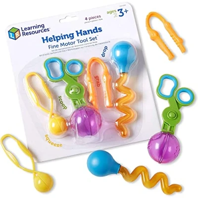 Imagen de Learning Resources Herramientas para Manualidades, Juguetes de Actividades y Desarrollo, Juegos Agua, Montessori Nido Trasvase, Kit Motricidad Bebés Niños, Preescolar, 3 4 5+ Años