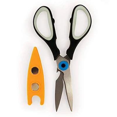 Imagen de KIKKERLAND KKSC16 Tijeras de Cocina con Funda magnética, diseño tucán