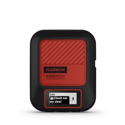 Imagen de Garmin inReach Messenger Plus, GPS portátil Compacto con mensajería Multimedia bidireccional, Disparador SOS dedicado, mapas mejorados, navegación y Datos de ubicación precisos por satélite