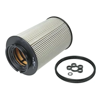 Imagen de MEYLE 100 201 0012 Filtro Combustible Cartucho filtrante ORIGINAL Quality con junta VOLKSWAGEN: Golf 5, Touran I, Caddy 3, SEAT: Leon II Hatchback