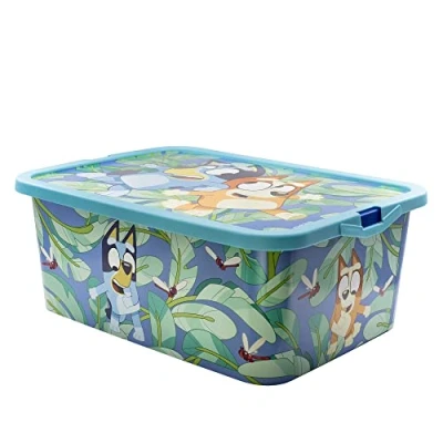 Imagen de Stor Caja de almacenaje con Cierre Click 13 litros Bluey