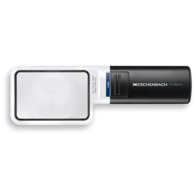 Imagen de Eschenbach LED 4x (75mm x 50mm) Lupas de bolsillo con luz