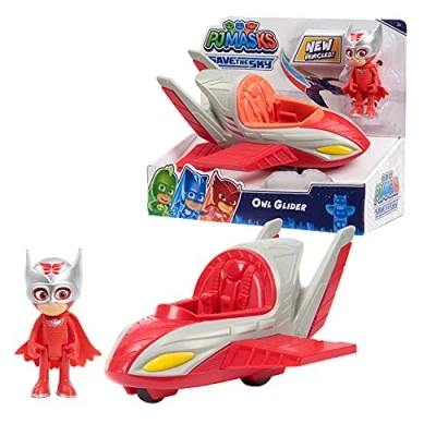 Imagen de PJ Masks 95822 Save The Sky Vehicles Owlette Just Play Owl Glider, multicolor, 7,62 cm