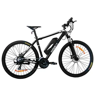 Imagen de Nilox 30NXEB275VFM1V2 Bicicleta Eléctrica E Bike 36V 11.6AH 27.5X2.10P X6, Motor 36 V 250 W, Batería Recargable Samsung de Litio V, Carga Completa 5 h, Chasis Aluminio, Velocidad Máxima 25 km/h
