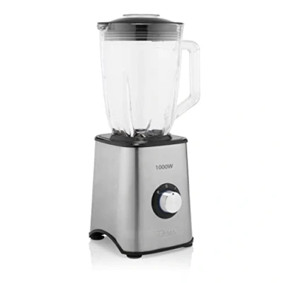 Imagen de Tristar BL 4471 Batidora de vaso (2 velocidades) Jarra vidrio 1.5 litros 1000 vatios Exterior acero inoxidable