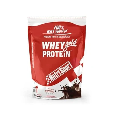 Imagen de NUTRISPORT Whey Gold Protein Complemento Alimenticio Post Entrenamiento Fuente de Proteína (CHOCOLATE, 2000 GR)