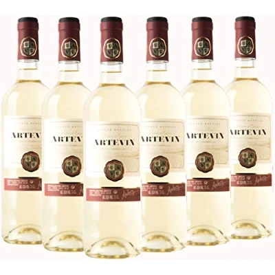 Imagen de Artevin vino BLANCO Caja 6 botellas x 750 ml (Caja botellas)