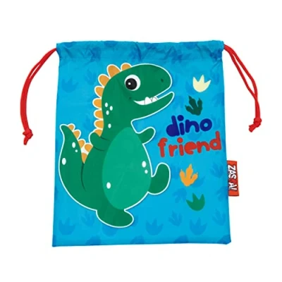 Imagen de ARDITEX ZK14587 Bolsa Merienda 26.5X21.5cm de ZASKA Dino