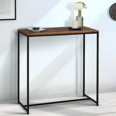 Imagen de IDMarket Consola Dayton Bandeja efecto envejecido, diseño industrial