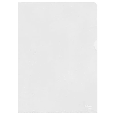 Imagen de Esselte Dossier Premium A4, Transparente Mate, Polipropileno de 115 Micras, Pack 100, 54832