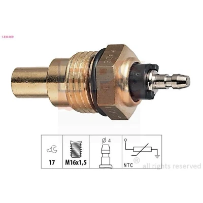 Imagen de EPS 1.830.009 Sensor de Temperatura del Refrigerante Made in Italy OE Equivalent SUZUKI: SJ 410 SUV, Vitara I Grand 1 SUV