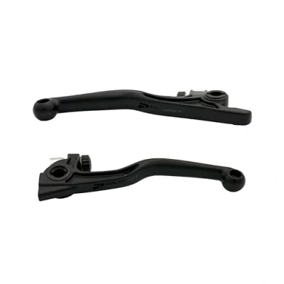 Imagen de POLISPORT 91575 Set de manetas abatibles irrompibles ATP compatible con motocicletas TRIUMPH en color Negro