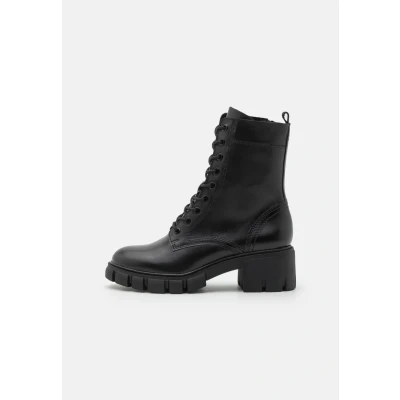 Imagen de Tamaris Botines de Tacón para Mujer, Piel, Cómodos, Negro, 39 EU