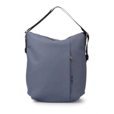 Imagen de Bolso Mochila KCB Strong Convertible y Versátil Diseño Moderno Elegante Espacioso Funcional Asas Ajustables 100% Vegano Color Jeans