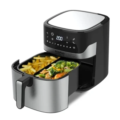 Imagen de Taurus Freidora aire Air Fry Digital 7S Wall 1600W 6,5L 8 Programas Pantalla táctil Avisador Acústico Temporizador 60 min Accesorio Wall: 2 Recetas