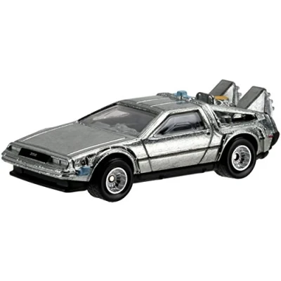 Imagen de Hot Wheels Delorean Time Machine Regreso al Futuro Normal Version Escala 1/64