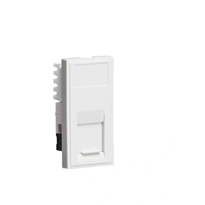 Imagen de Knightsbridge UTP CAT5E RJ45 Outlet, ABS, Color blanco adaptador de cable