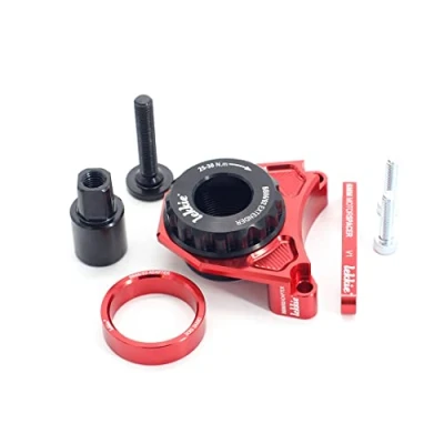 Imagen de windmeile Kit Adaptador Lekkie Bb86/92, Rojo, para Bafang BBS01 BBS02 BBSHD, Bielas V3.1, E Bike, Pedelec