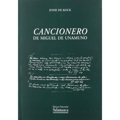 Imagen de CANCIONERO DE MIGUEL UNAMUNO (BIBLIOTECA UNAMUNO)