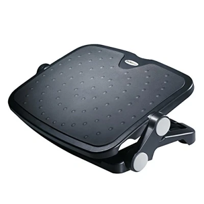 Imagen de StarTech.com Descansapiés Ajustable para Debajo del Escritorio o Mesa Ergonómico de Ángulo y Altura