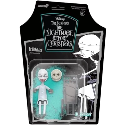 Imagen de SUPER7 Figura de reacción del Dr. Finkelstein Pesadilla Antes Navidad 9,5 cm