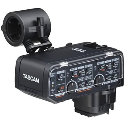 Imagen de Tascam XLR Microphone Adapter Canon Kit for Mirrorless Cameras (CA XLR2D C)