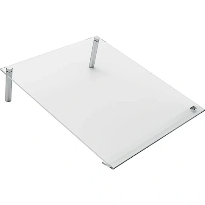 Imagen de Nobo Pizarra Blanca de Escritorio, Tamaño A4, Borrado en Seco, Tablero Notas Portátil Sin Marco, Oficina y Hogar, Incluye Rotulador, Transparente, 210 x 297 mm, 1915612