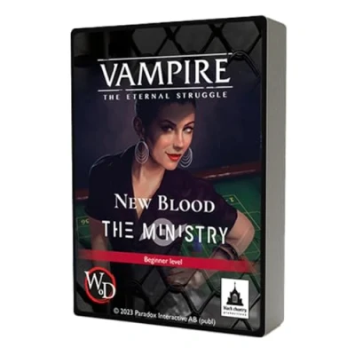 Imagen de Black Chantry Productions Vampire The Eternal Struggle New Blood Ministry Card Game