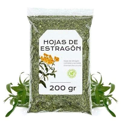 Imagen de Estragon Hojas 200g Infusion de Cortado y Secado Te a Granel Hierbas (200 gr)