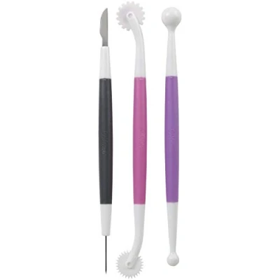 Imagen de Wilton Fondant &amp; Gum Paste Tool Set 3pcs