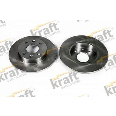 Imagen de KRAFT 6045030 Disco de freno 238, 238,0 12,0 4 macizo RENAULT: CLIO 2, 1, MEGANE DACIA: Logan I Berlina