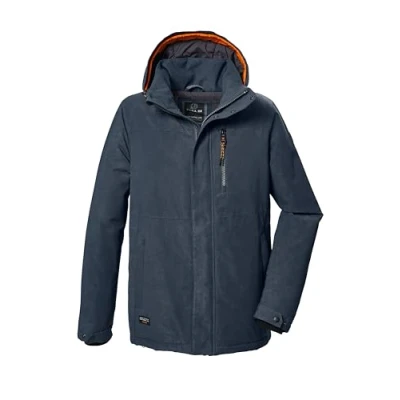 Imagen de G.I.G.A. DX Hombre Chaqueta funcional/outdoor impermeable con capucha cremallera GW 71 MN JCKT, dunkel stahlblau, XXL, 42213 000