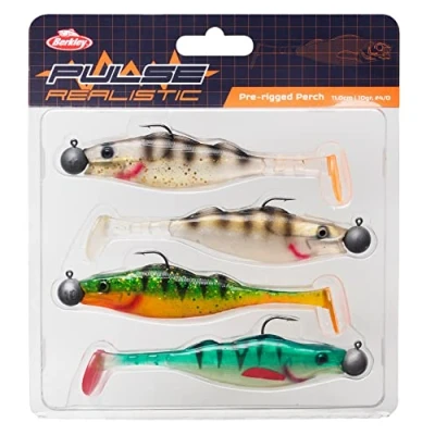 Imagen de Berkley Pulse Realistic Perch Pre atado 11cm Shads