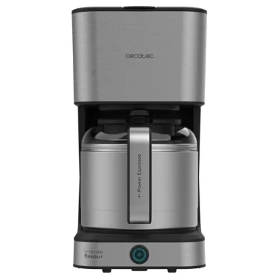 Imagen de Cecotec Cafetera de Goteo Coffee 66 Drop &amp; Thermo, Potencia 950 W, 1,5 L, 12 Tazas, Tecnología ExtremeAroma, Función Antigoteo, Nivel agua, Filtro malla reutilizable, Protección sobrecalentamiento
