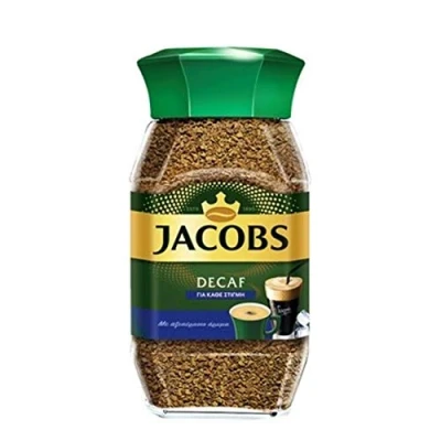 Imagen de Jacobs Café instantáneo descafeinado caliente/frío, 100 g