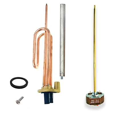 Imagen de GOLDMAN SERVICE Kit Reparación Termo Eléctrico Resistencia 2000W, Ánodo Magnesio, Termostato, Junta de Goma, Tornillo (2000W)