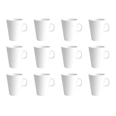 Imagen de Athena hotelware gk811 Latte tazas, 10 oz (Pack de 12)